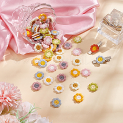80Pcs 8 Colors Polyester Ornament Accessories&nbsp;DIY-FG0005-47