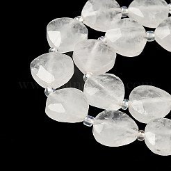 Natural Quartz Crystal Beads Strands&nbsp;G-D316-A20