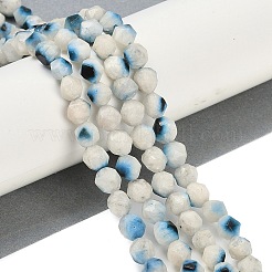 Natural Blue Ice Glacierite Stone Beads Strands&nbsp;G-B092-A01-02