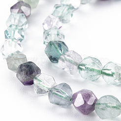 Natural Fluorite Beads Strands&nbsp;G-S376-001A