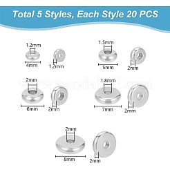 304 Stainless Steel Beads&nbsp;STAS-UN0016-29P