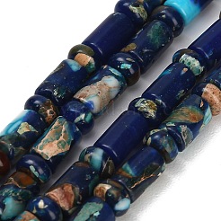 Dyed Synthetic Imperial Jasper Beads Strands&nbsp;GG-CBAA20A-02C