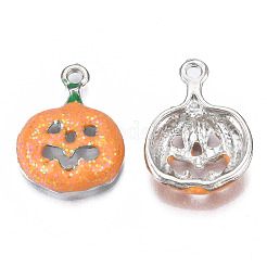 Rack Plating Alloy Enamel Pendants&nbsp;PALLOY-N164-006-01P