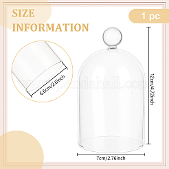 Round Arch Glass Dome Cover&nbsp;DIY-WH0933-20A