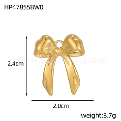 304 Stainless Steel Pendants&nbsp;STAS-OY002-67G