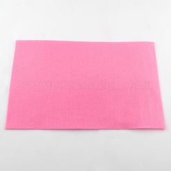 DIYクラフト用品不織布刺繍針フェルト  正方形  ショッキングピンク  298~300x298~300x1mm  約50個/袋&nbsp;DIY-Q007-36