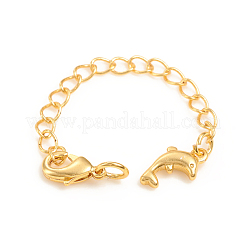 Brass Chain Extender&nbsp;KK-L155-29G