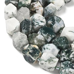 Natural Tree Agate Beads Strands&nbsp;GG-CBAF8A8-A04-01
