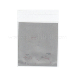 Rectangle OPP Cellophane Bags for Christmas&nbsp;OPC-I005-08B