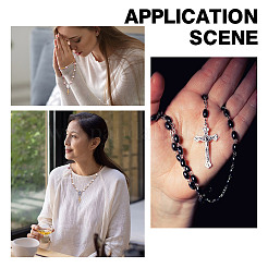3Pcs Alloy Enamel & Acrylic Pendant Decoration&nbsp;HJEW-NB00280