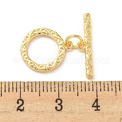 Brass Toggle Clasps&nbsp;KK-Q809-32G