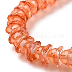 Transparent Glass Beads Strands&nbsp;LAMP-H061-01D-06