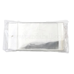 リング用長方形折りたたみ紙ジュエリーディスプレイカード50枚  50個のOPPプラスチックバッグ付き  カラフル  10.8x6x0.05cm&nbsp;CDIS-FS0001-31D