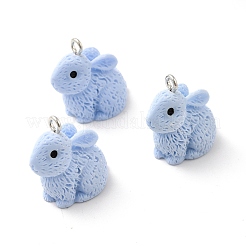 Opaque Resin Pendants&nbsp;RESI-H143-01A