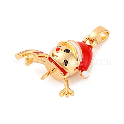 Brass Pendan Bails&nbsp;X-KK-C076-25G