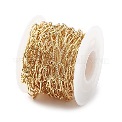 Rack Plating Brass Paperclip Chains&nbsp;CHC-K013-06A