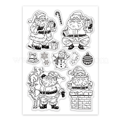 Custom Summer Theme PVC Plastic Clear Stamps&nbsp;DIY-WH0631-0412