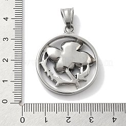 304 Stainless Steel Pendants&nbsp;STAS-Z098-17AS