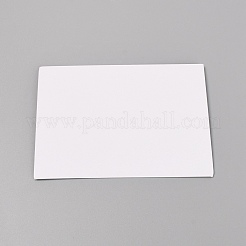 長方形の単語模様の紙カード  言葉  80x99x0.3mm&nbsp;DIY-WH0218-39