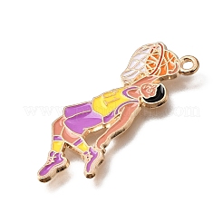 Alloy with Enamel Pendants&nbsp;AL-CBA9E11-02KCG-01