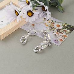 Handmade Transparent Acrylic Cable Chains&nbsp;AJEW-JB00863-01