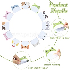12Pcs 12 Styles Animal Theme Sticky Note&nbsp;ST-CJ0044-002