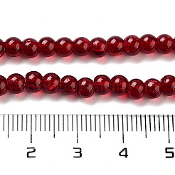 Crackle Glass Beads Strands&nbsp;CCG-Q001-4mm-18