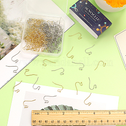160Pcs 2 Style 316 Surgical Stainless Steel Earring Hooks&nbsp;STAS-SC0005-38