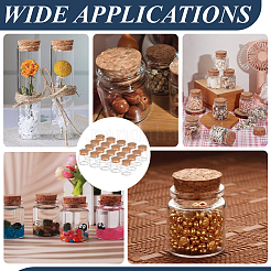 Glass Cork Bottles Ornament&nbsp;DIY-WH0430-987A