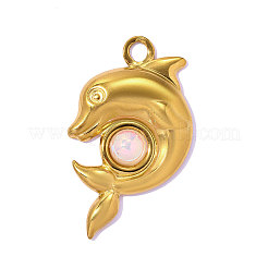 304 Stainless Steel Pendants&nbsp;STAS-OY017-20G