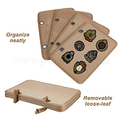 3 Sets 3 Colors Velvet Badge Armband Patch Display Board&nbsp;AJEW-NB0005-55