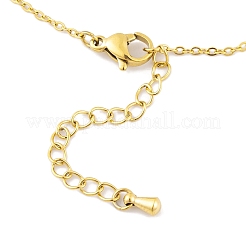 Ion Plating(IP) 304 Stainless Steel Anklets&nbsp;AJEW-H148-09G-02