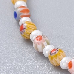 Millefiori Glass Anklets&nbsp;AJEW-AN00272
