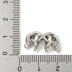 Brass Fold Over Clasps&nbsp;KK-P275-39P