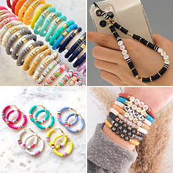 Handmade Polymer Clay Beads&nbsp;CLAY-TA0001-10