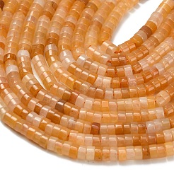 Natural Topaz Jade Beads Strands&nbsp;G-Z110-A26-2x4mm