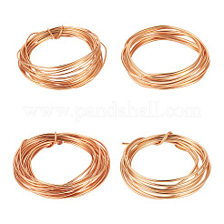 4 Rolls 4 Sizes Round Aluminum Wire&nbsp;AW-TA0001-04A-01