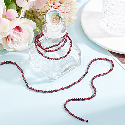 2 Strands Natural Garnet Beads Strands&nbsp;G-GO0001-67