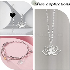 5Pcs 201 Stainless Steel Pendants&nbsp;STAS-DC0009-42