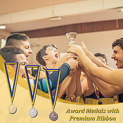 3Pcs 3 Colors Alloy Award Basketball Medal&nbsp;AJEW-FG0003-35