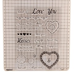 Valentine's Day Love Silicone Stamps&nbsp;PW-WG8ABC7-01