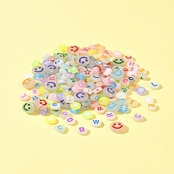 200Pcs Acrylic Beads&nbsp;FACR-FS0001-03