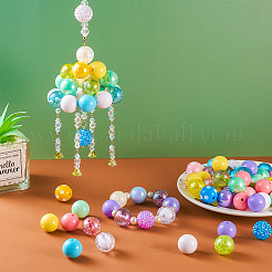 82Pcs 32 Style Mixed Style Acrylic Beads&nbsp;MACR-TA0001-23