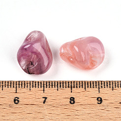 Transparent Acrylic Beads&nbsp;TACR-T028-44D