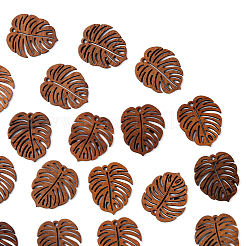 Natural Walnut Wood Pendants&nbsp;WOOD-CJ0001-28