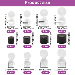 48Pcs 12 Styles Plastic Bottle Caps&nbsp;FIND-GF0007-90A