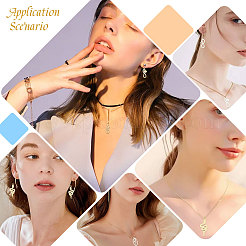 16Pcs 8 Style Ion Plating(IP) 304 Stainless Steel Charms&nbsp;STAS-CA0002-10