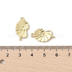 Brass Connector Charms&nbsp;KK-U047-03G-02