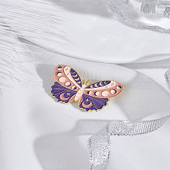 1Pc Butterfly Enamel Pins&nbsp;JEWB-LP0004-31B