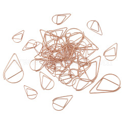 200Pcs 3 Style Carbon Steel Paper Clips&nbsp;FIND-TA0002-18RG